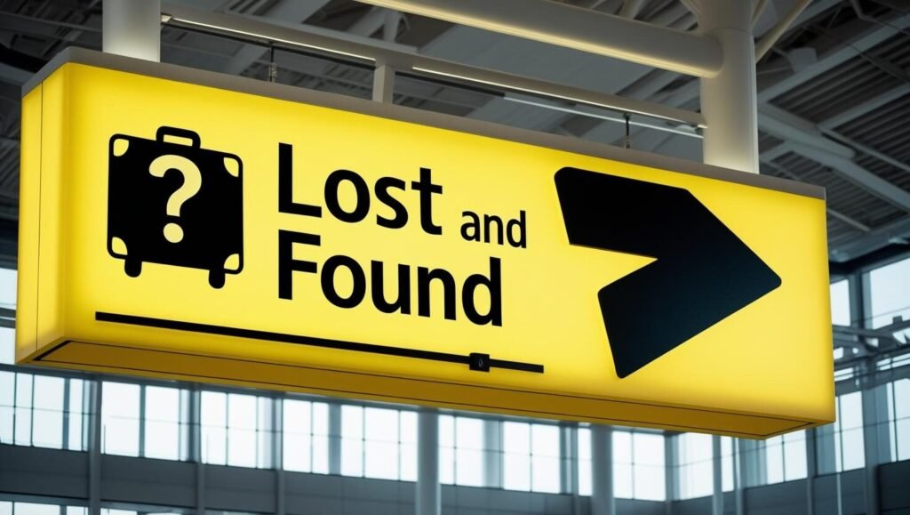 Lost and found image