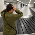 Woman with lost luggage - Απώλεια αποσκευών στο αεροδρόμιο: οδηγός αποζημίωσης και άμεσων ενεργειών