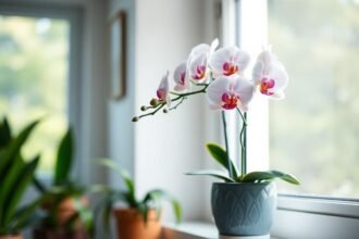 bright cozy orchid windowsill photo 9575179f - Φροντίδα ορχιδέων: φυσικές μέθοδοι για καλύτερη ανθοφορία