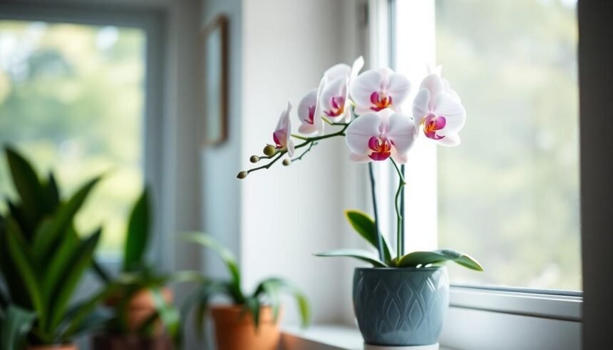 bright cozy orchid windowsill photo 9575179f - Φροντίδα ορχιδέων: φυσικές μέθοδοι για καλύτερη ανθοφορία