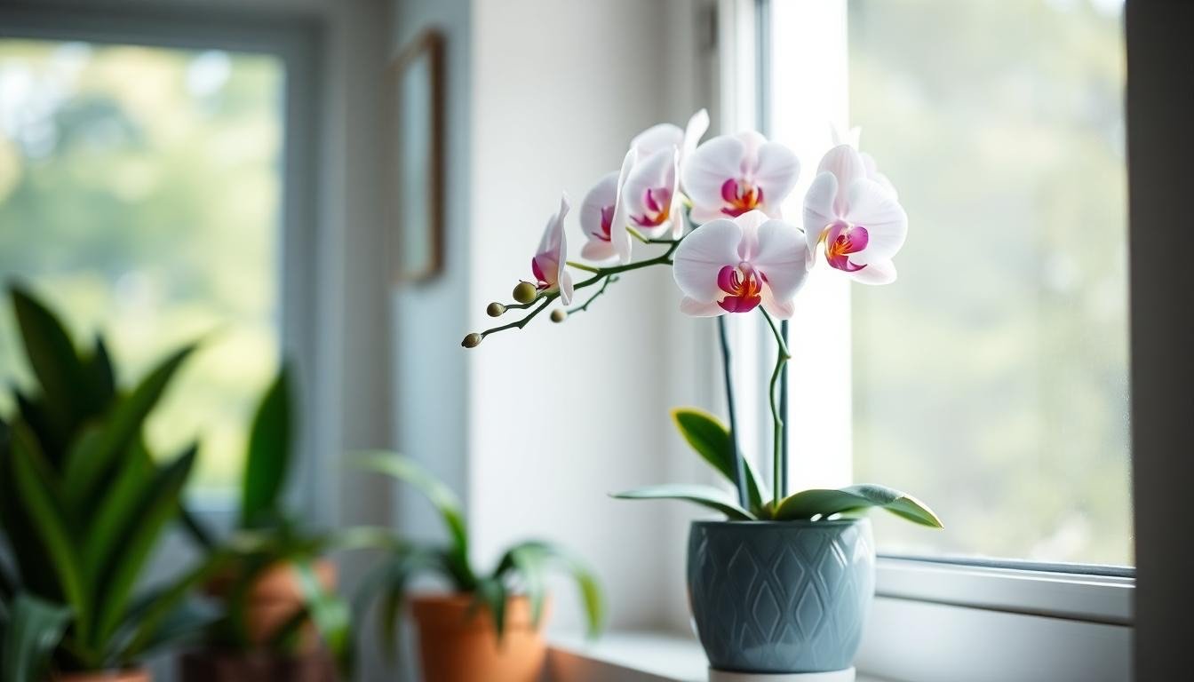 bright cozy orchid windowsill photo 9575179f - Φροντίδα ορχιδέων: φυσικές μέθοδοι για καλύτερη ανθοφορία