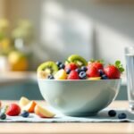 fresh fruit breakfast bowl morning sunlight - Η ιδανική ώρα κατανάλωσης φρούτων για σταθερή ενέργεια - Τι λένε οι ειδικοί