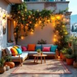 greek urban balcony cozy diy decor - Μεταμόρφωσε το μπαλκόνι σου οικονομικά: Ο πλήρης οδηγός βήμα βήμα