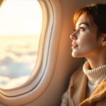 calm modern airplane cabin passenger window - Άγχος πριν το ταξίδι με αεροπλάνο: Πως με αυτές τις λύσεις θα ταξιδεύεις με ηρεμία