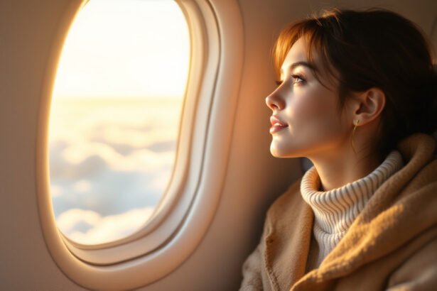 calm modern airplane cabin passenger window - Άγχος πριν το ταξίδι με αεροπλάνο: Πως με αυτές τις λύσεις θα ταξιδεύεις με ηρεμία