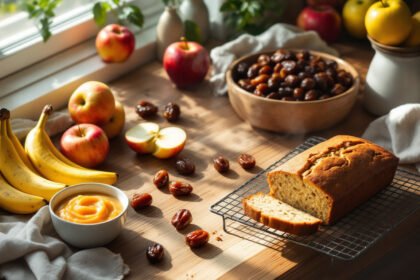 cozy home kitchen banana bread apples - 3 Φρούτα για να αντικαταστήσεις τη ζάχαρη στα γλυκά