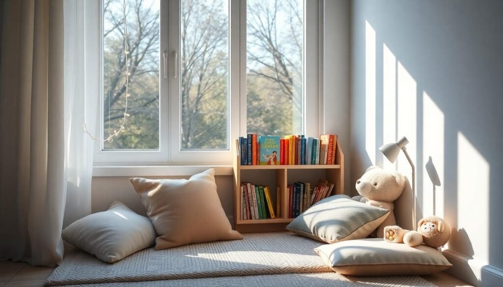 cozy kids reading nook window light - Πώς θα γίνει το διάβασμα το αγαπημένο χόμπι του παιδιού