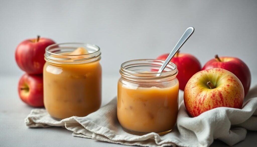 fresh red golden apples homemade applesauce cinnamon - 3 Φρούτα για να αντικαταστήσεις τη ζάχαρη στα γλυκά