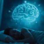 sleeping person moonlight dream nebula - Η ψυχολογία αποκαλύπτει: Γι’ αυτό βλέπεις τα όνειρα που βλέπεις!