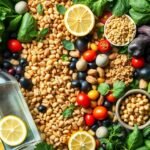vibrant diverse healthy food spread - Αυτά είναι τα πιο συνηθισμένα διατροφικά λάθη που κάνουμε όλοι!