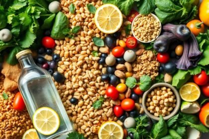 vibrant diverse healthy food spread - Αυτά είναι τα πιο συνηθισμένα διατροφικά λάθη που κάνουμε όλοι!