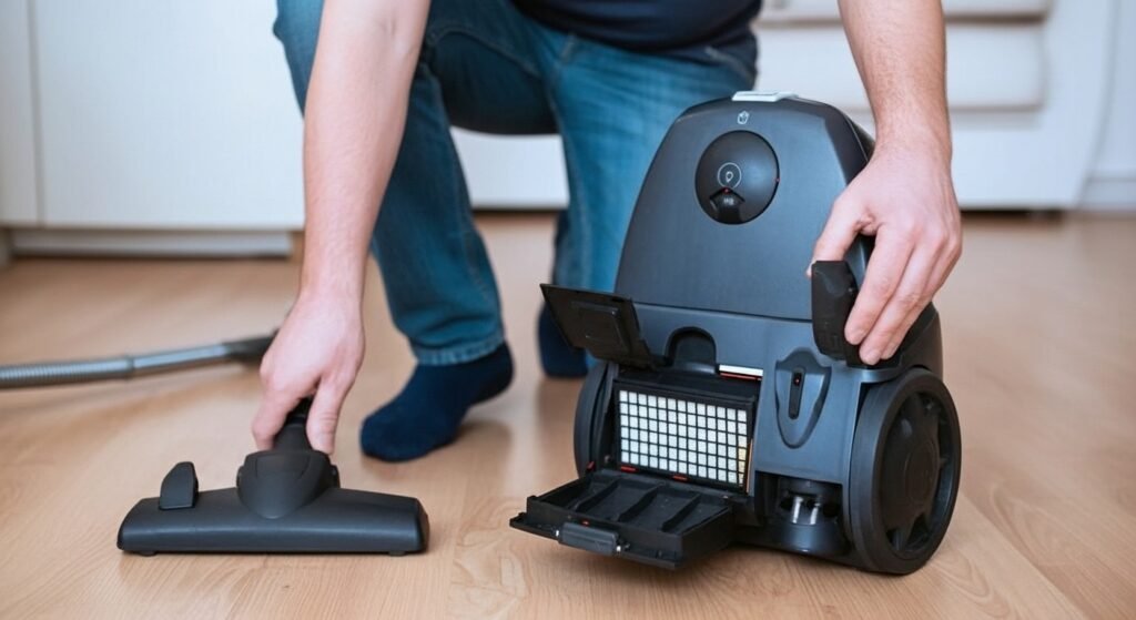 Πώς να απολυμάνεις την ηλεκτρική σκούπα μετά από ιώσεις στο σπίτι 2 Ηλεκτρική σκούπα - Πώς να απολυμάνεις την ηλεκτρική σκούπα μετά από ιώσεις στο σπίτι