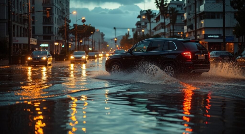 Οδήγηση υπό βροχή - Οδήγηση υπό βροχή: Συμβουλές για ασφαλείς μετακινήσεις