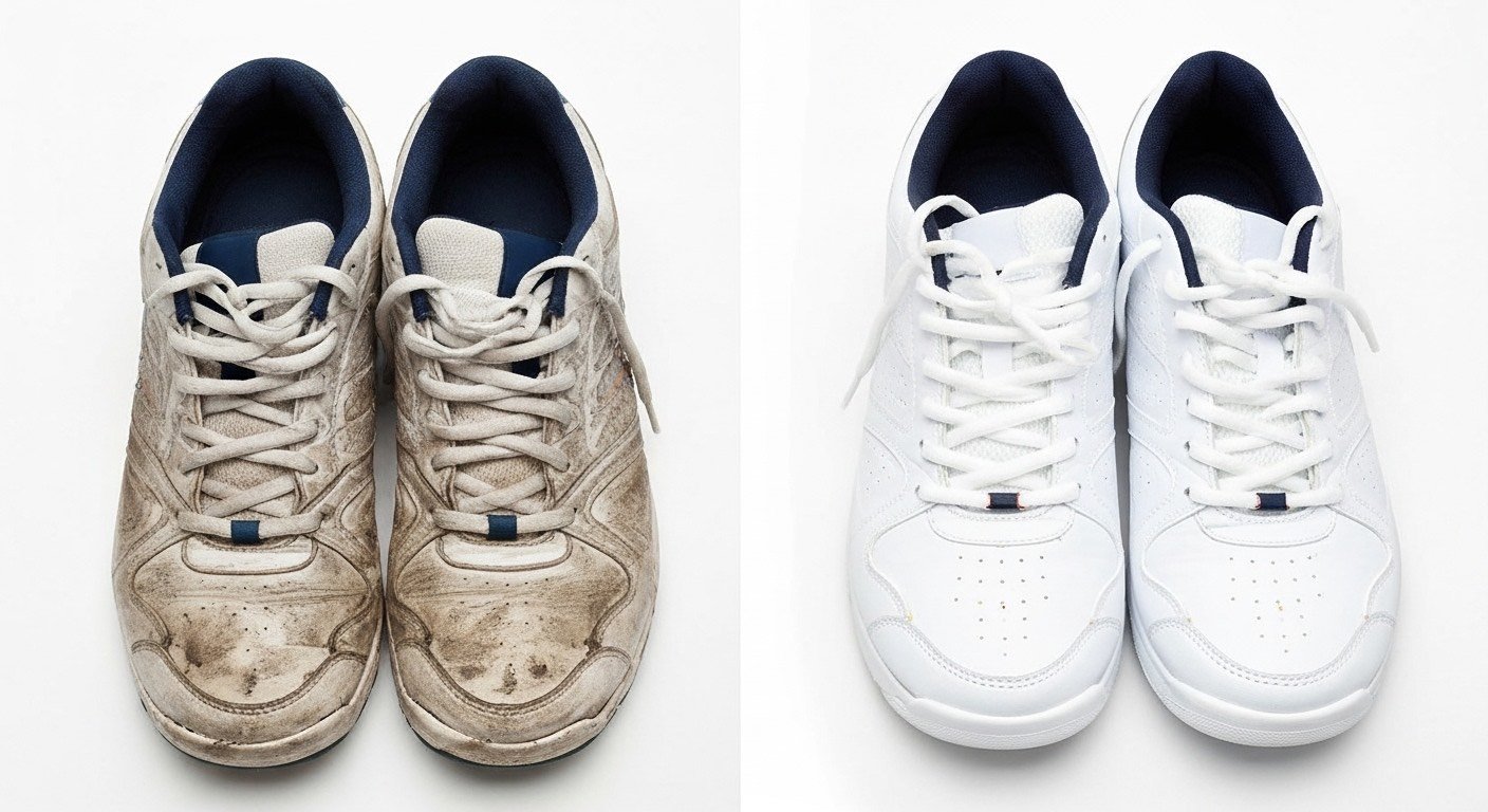 sneakers - Καθαρισμός sneakers σε 6 κινήσεις, χωρίς φθορά