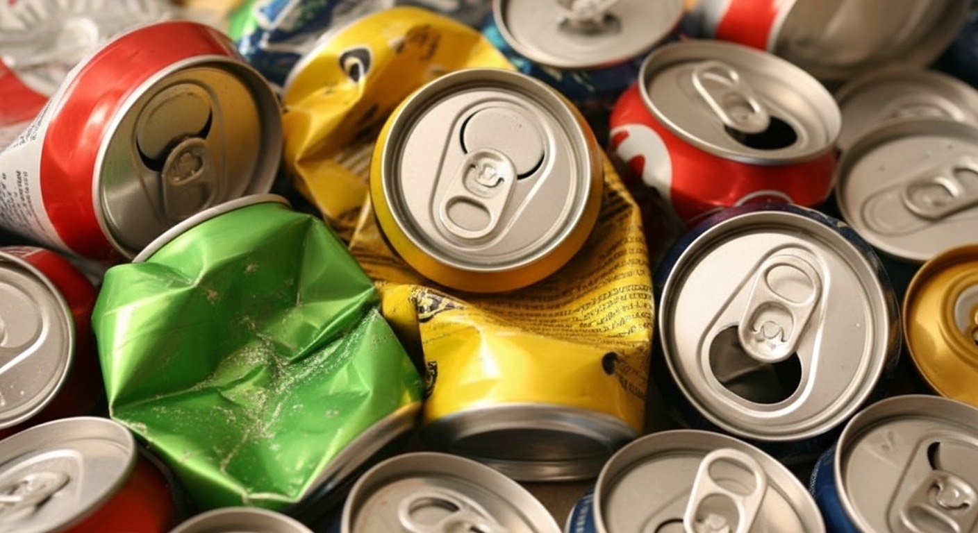 Κουτάκια - Να γιατί δεν πρέπει να συνθλίβουμε τα αλουμινένια κουτάκια πριν τα ανακυκλώσουμε