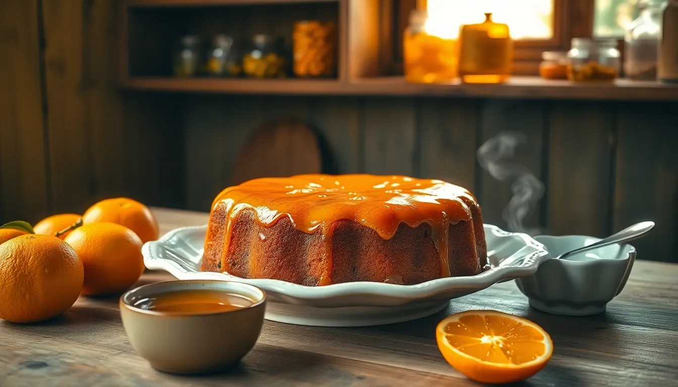 Το μυστικό του σιροπιαστού κέικ πορτοκαλιού 1 - Το μυστικό του σιροπιαστού κέικ πορτοκαλιού