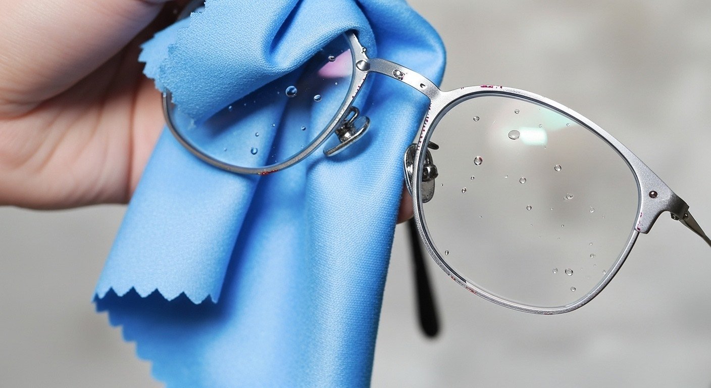 καθαρισμός γυαλιών2 - Πώς να καθαρίσω τα γυαλιά μου; Το μυστικό των ειδικών