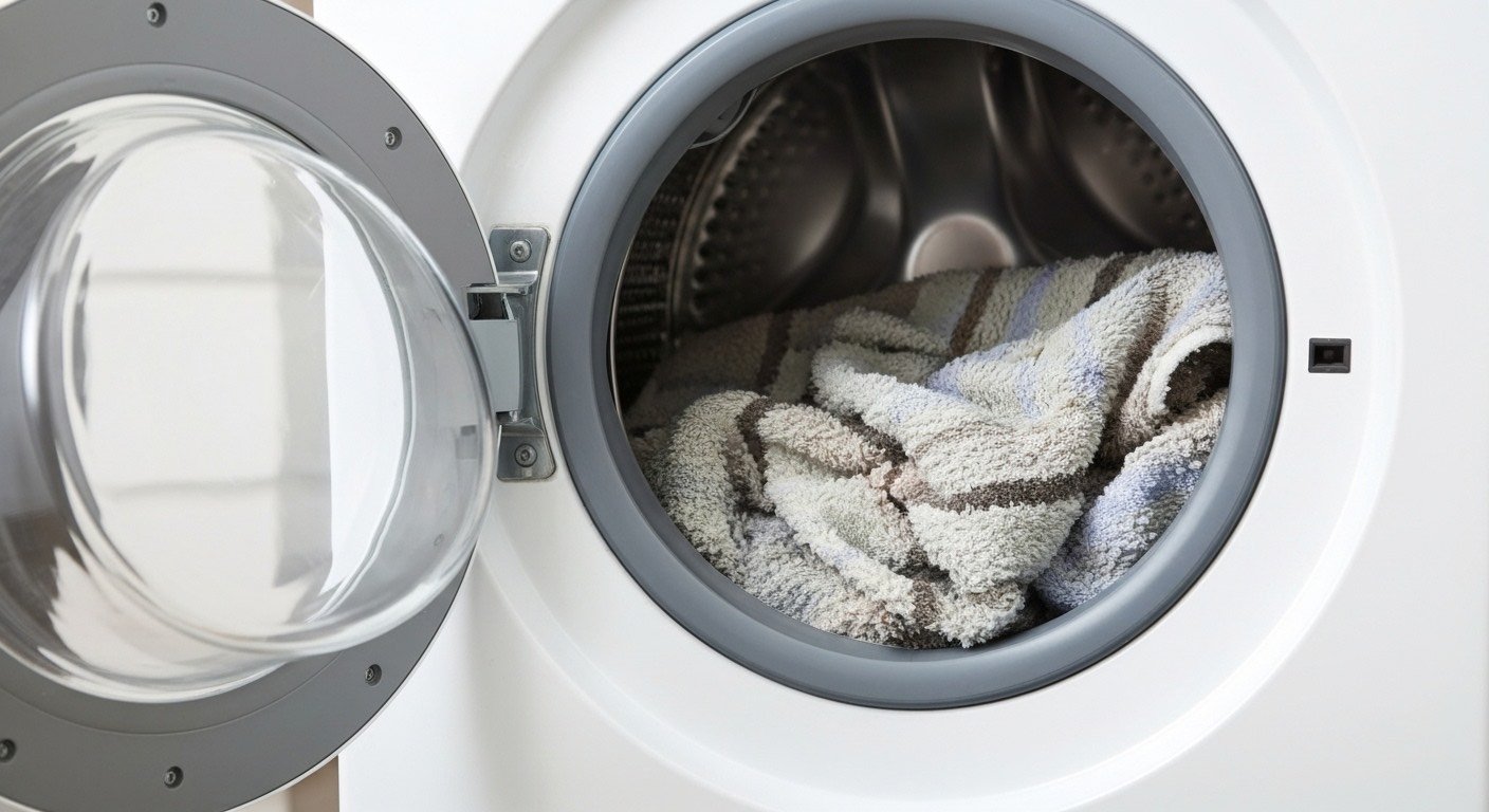 χαλιά στο πλυντήριο - Για αυτόν τον λόγο δεν πρέπει να πλένετε τα χαλάκια του μπάνιου στο πλυντήριο