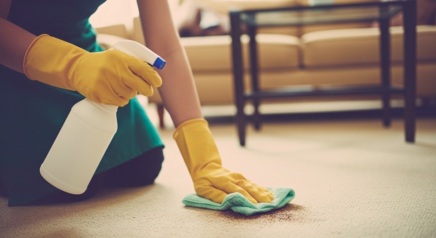 Καθαρισμός χαλιού - Καθάρισε τους επίμονους λεκέδες στο χαλί με 4 υλικά που έχεις σπίτι