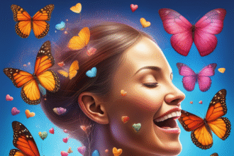 Μία εικονογράφηση που αναπαριστά τις βιοχημικές αντιδράσεις του σώματος κατά την διάρκεια του έρωτα, με έμφαση στα συναισθήματα χαράς και ενθουσιασμού.