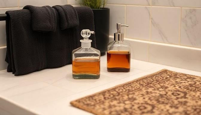 Εικόνα μαρμάρινου πάγκου μπάνιου