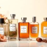 Αναπαράσταση πολυτελών αρωμάτων που συνδυάζουν λουλουδάτες, ξυλώδεις και πικάντικες νότες.