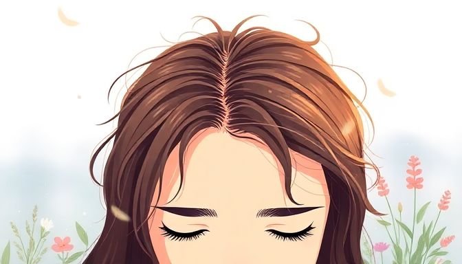 Εικόνα που απεικονίζει την τριχόπτωση και τους λόγους που την προκαλούν, συμπεριλαμβανομένων ορμονικών διαταραχών, άγχους και κακής διατροφής.