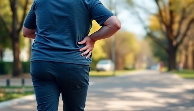 Τι μπορεί να κρύβει ένας ασυνήθιστος πόνος στο πόδι 3 Άτομο που βιώνει πόνο ισχιαλγίας κατά το περπάτημα σε φυσικό περιβάλλον