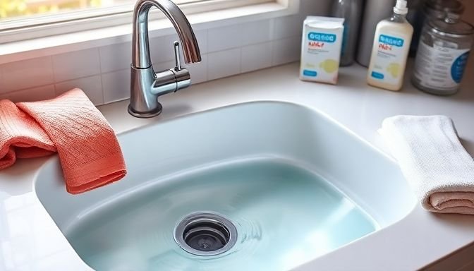 Πώς ένα απλό υλικό κάνει τον νεροχύτη να αστράφτει κάθε φορά 2 Ένας καθαρός και φωτεινός νεροχύτης στην κουζίνα