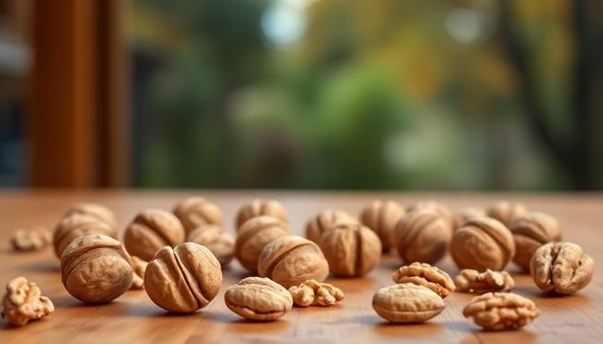 Καρυδιά σε φυσικό περιβάλλον που συμβολίζει την ηρεμία και την υγεία.