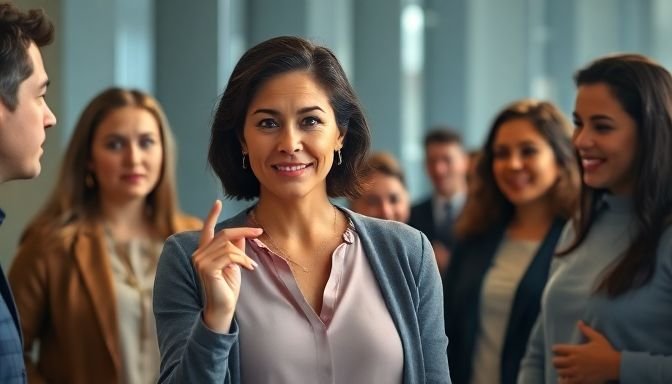 Μήπως λες συνέχεια «ναι»; Σημάδια ότι χάνεις τον εαυτό σου για να ευχαριστείς τους άλλους 3 Γυναίκα που εκφράζει την αυτοπεποίθησή της λέγοντας 'όχι' σε φίλους.