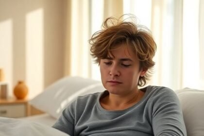 Άτομο ξυπνάει σε ήλιο γεμάτο δωμάτιο