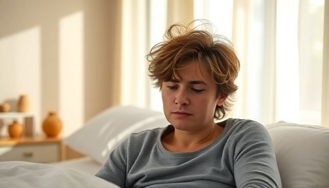 Άτομο ξυπνάει σε ήλιο γεμάτο δωμάτιο