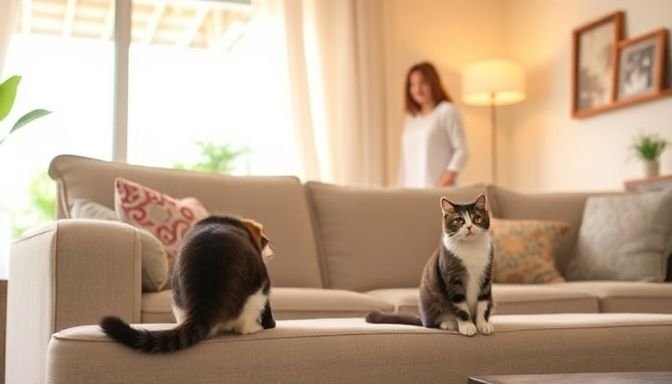 Καθαρό σαλόνι χωρίς ανεπιθύμητες οσμές