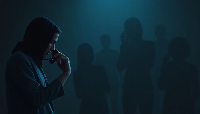 Αναπαράσταση μιας απάτης με φωνή μέσω τηλεφώνου