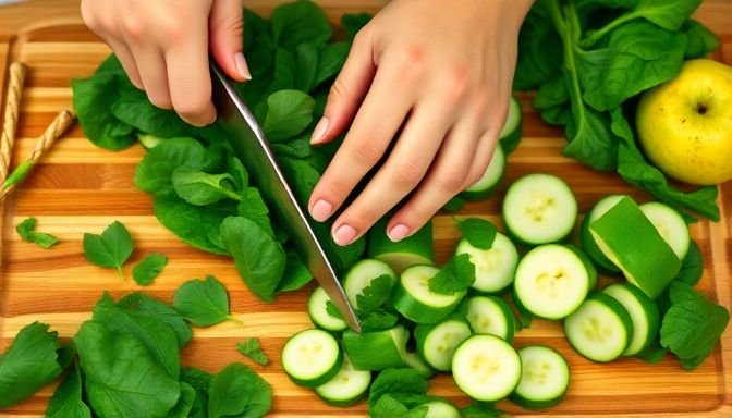 Έτοιμα λαχανικά για smoothie