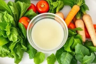 Φρέσκα πλυμένα λαχανικά σε καθαρό περιβάλλον, υποδεικνύοντας τη σημασία του σωστού πλυσίματος για καλύτερη υγεία.