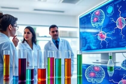 Ερευνώνται οι ευεργετικές επιδράσεις της σιλδεναφίλης στην πρόληψη του Αλτσχάιμερ σε ένα εργαστήριο.