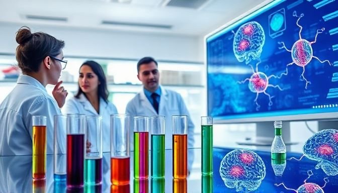 Ερευνώνται οι ευεργετικές επιδράσεις της σιλδεναφίλης στην πρόληψη του Αλτσχάιμερ σε ένα εργαστήριο.