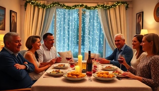 Πρωτοχρονιά χωρίς ίωση: Συμβουλές από ειδικό που πρέπει να ακολουθήσεις 2 Οικογένεια που απολαμβάνει τη Πρωτοχρονιά σε ζεστό χώρο