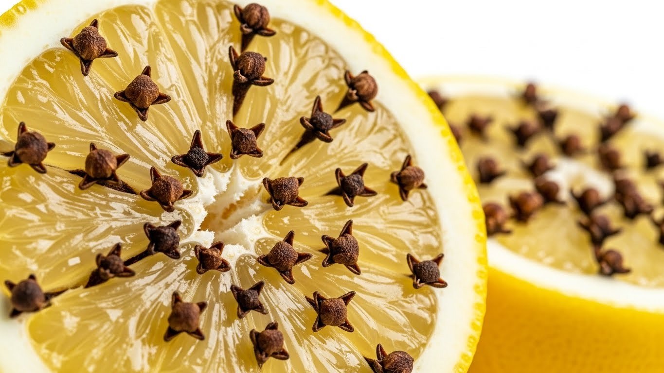 λεμόνι με γαρύφαλο - Το κόλπο με το λεμόνι και το γαρίφαλο που διώχνει τις μύγες