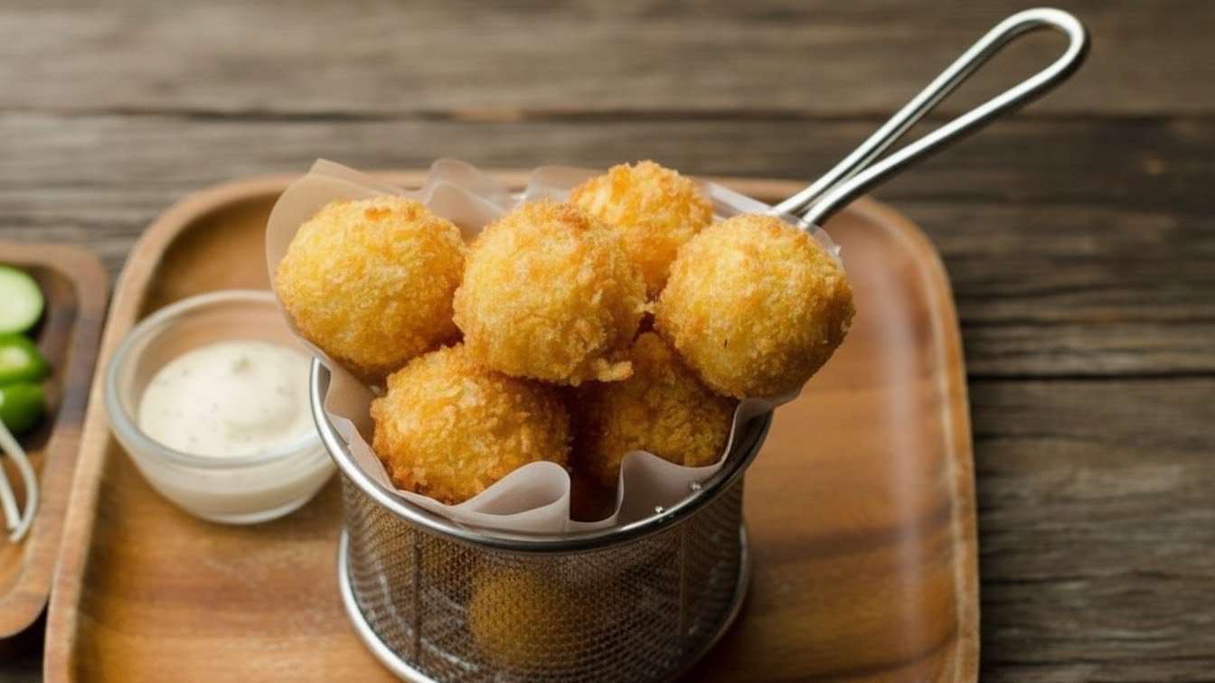 τυροκροκέτες - Τυροκροκέτες χωρίς κόπο: Τρία απλά υλικά, εκπληκτική γεύση