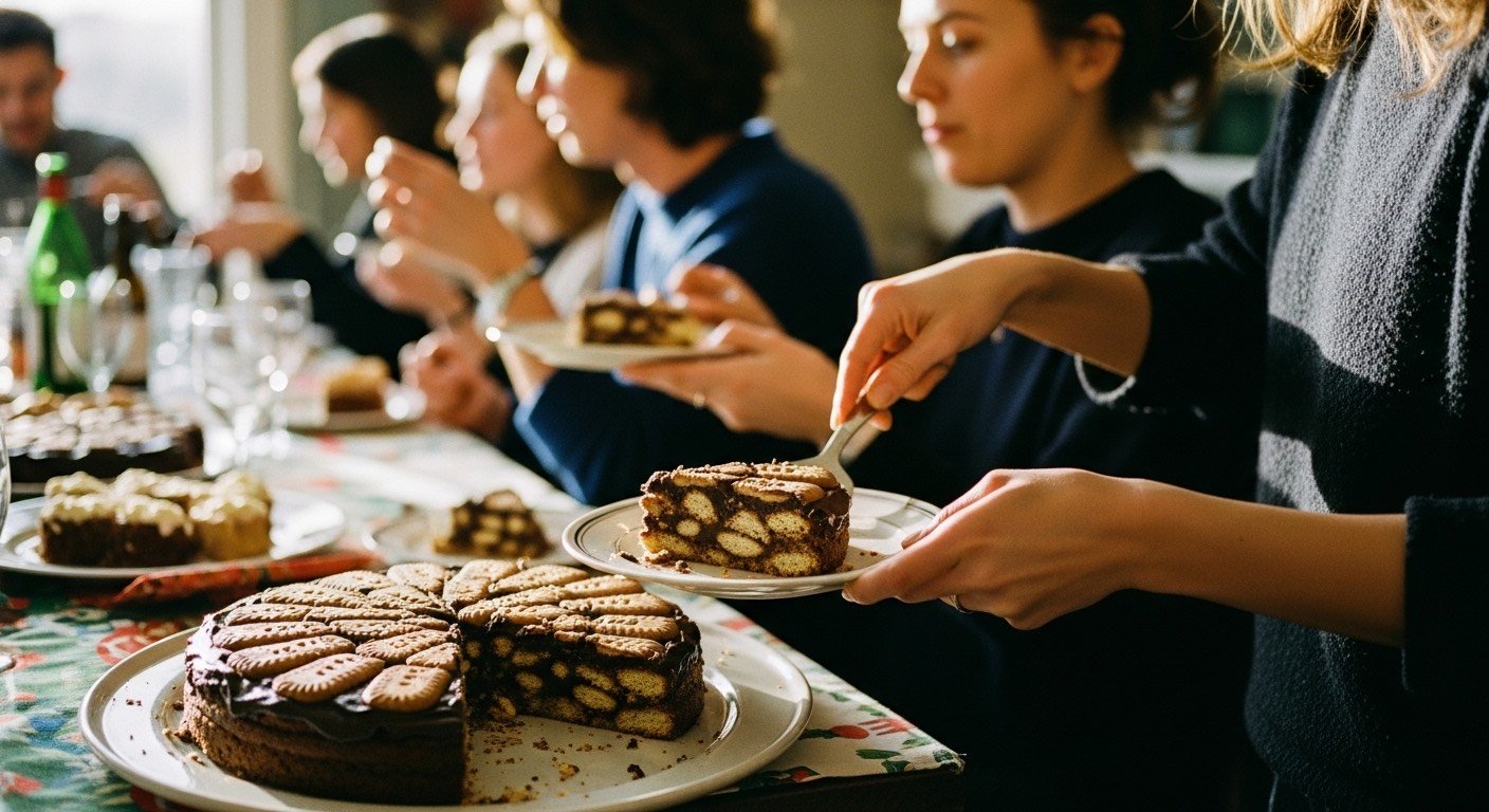 Κέικ μπισκότου χωρίς ψήσιμο με άρωμα πορτοκάλι – έτοιμο σε λίγα λεπτά 2 κέικ3 - Κέικ μπισκότου χωρίς ψήσιμο με άρωμα πορτοκάλι – έτοιμο σε λίγα λεπτά