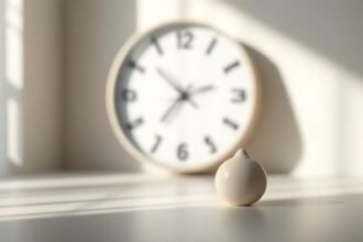 Αφαιρετική εικόνα που απεικονίζει την έννοια της gestión χρόνου και της έγκαιρης άφιξης.