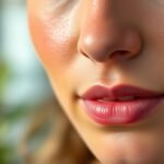 Άτομο με κοκκινισμένο πρόσωπο που εκφράζει φυσιολογικά συναισθήματα