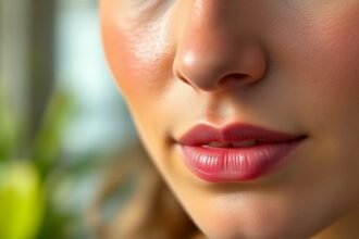 Άτομο με κοκκινισμένο πρόσωπο που εκφράζει φυσιολογικά συναισθήματα