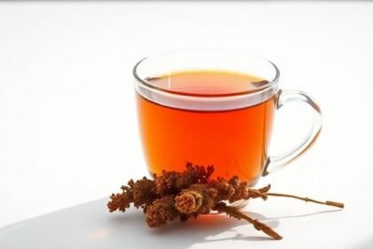 Φυσικό ρόφημα με γλυκόρριζα που προάγει την πεπτική υγεία