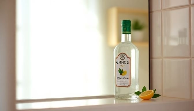 Το υλικό από το ποτήρι σας που καθαρίζει τέλεια τους καθρέφτες 2 Καθαρός καθρέφτης μπάνιου με φως φυσικό