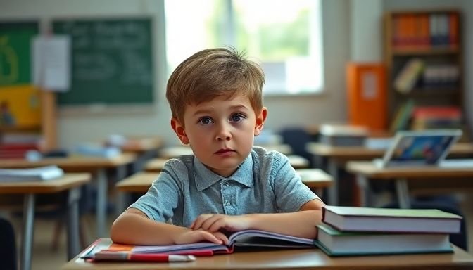 Παιδί που δυσκολεύεται στο σχολείο; Μάθετε αν πρόκειται για ΔΕΠΥ ή κάτι άλλο 3 Παιδί που αναζητά λύση σε σχολικό θέμα