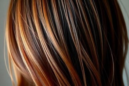 Καστανά μαλλιά χωρίς κόκκινους τόνους